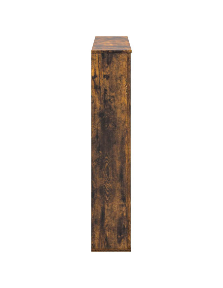 Cornice per camino Rovere Fumo 100 x 20 x 100 cm