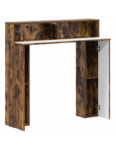 Cornice per camino Rovere Fumo 102 x 18 x 100,5 cm