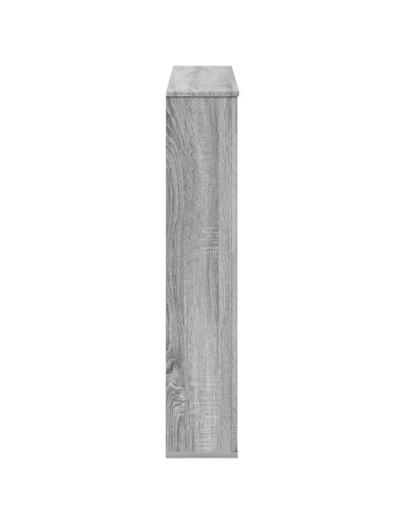 Cornice per camino Sonoma grigio 100 x 20 x 100 cm