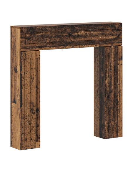 Cornice per camino Legno antico 102 x 18 x 100,5 cm