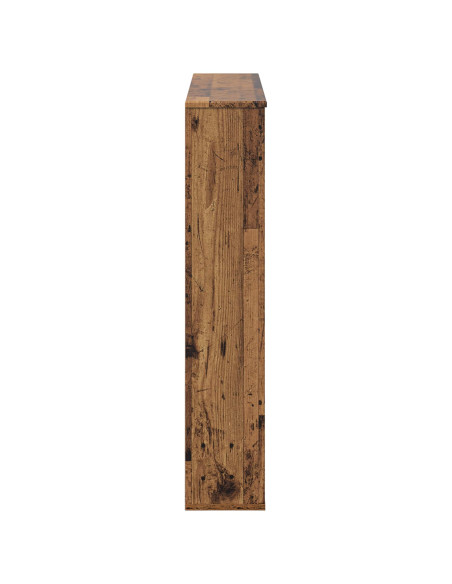 Cornice per camino Legno antico 100 x 20 x 100 cm
