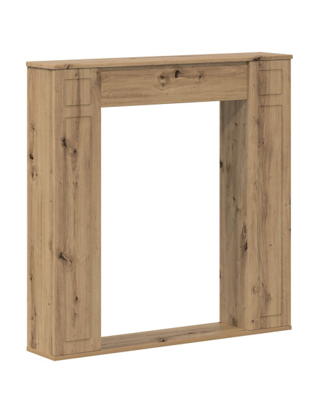 Cornice per camino Rovere Artigianale 100 x 20 x 100 cm