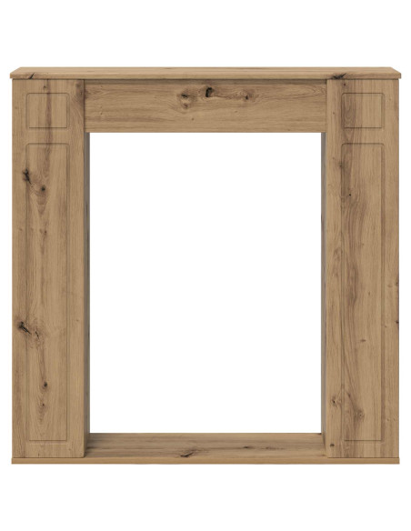 Cornice per camino Rovere Artigianale 100 x 20 x 100 cm