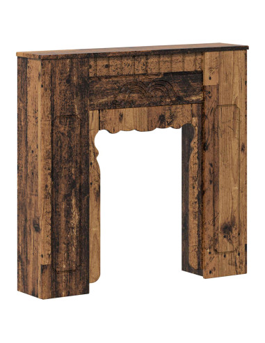 Cornice per camino Legno antico 93 x 20 x 89 cm