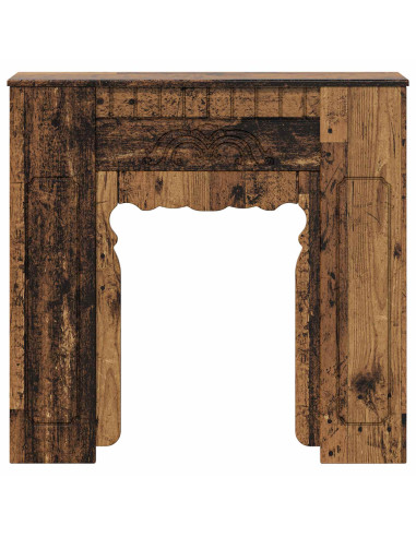 Cornice per camino Legno antico 93 x 20 x 89 cm
