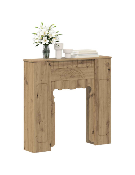 Cornice per camino Rovere Artigianale 93 x 20 x 89 cm