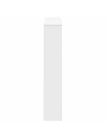 Cornice per camino Bianco 102 x 20 x 102 cm