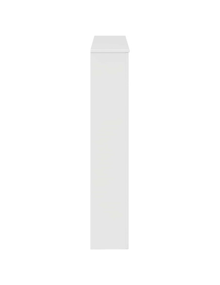 Cornice per camino Bianco Lucido 102 x 20 x 102 cm