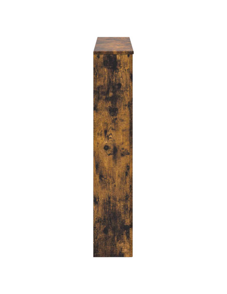 Cornice per camino Rovere Fumo 102 x 20 x 102 cm