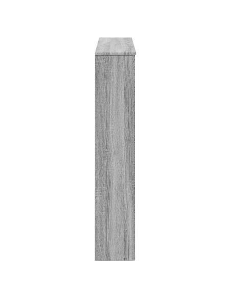 Cornice per camino Sonoma grigio 102 x 20 x 102 cm