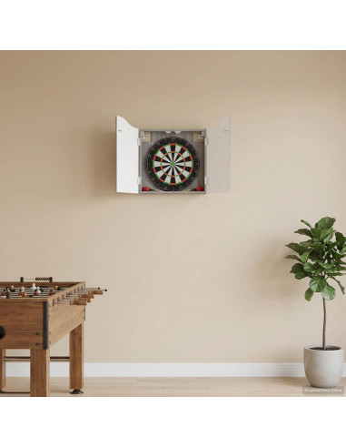 Armadio per Dartboard Sonoma grigio 56 x 12 x 63 cm