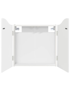 Armadio per Dartboard Bianco 56 x 12 x 63 cm 2