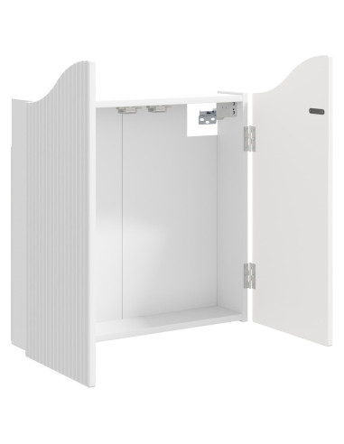 Armadio per Dartboard Bianco 56 x 12 x 63 cm