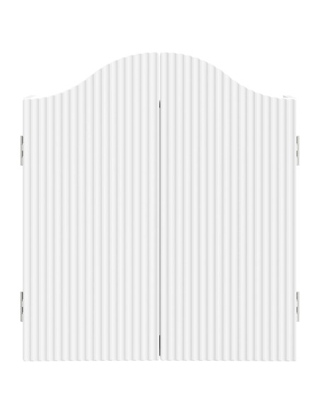 Armadio per Dartboard Bianco 56 x 12 x 63 cm