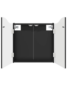 Armadio per Dartboard Nero 56 x 12 x 63 cm Legno ingegnerizzato 2