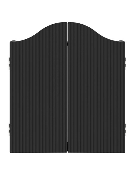 Armadio per Dartboard Nero 56 x 12 x 63 cm Legno ingegnerizzato