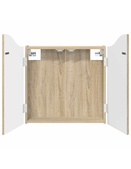 Armadio per Dartboard Rovere Sonoma 56 x 12 x 63 cm