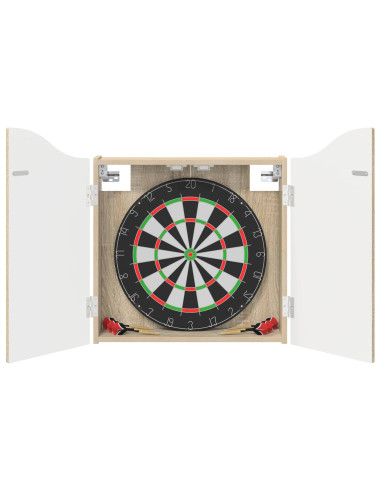Armadio per Dartboard Rovere Sonoma 56 x 12 x 63 cm