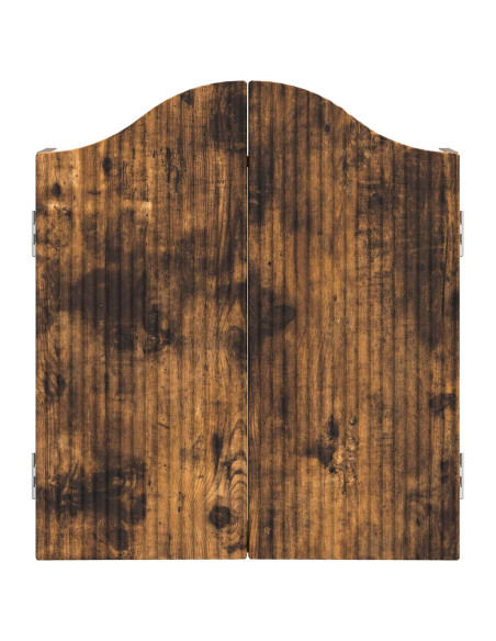 Armadio per Dartboard Rovere Fumo 56 x 12 x 63 cm