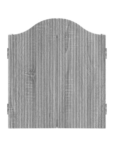 Armadio per Dartboard Sonoma grigio 56 x 12 x 63 cm