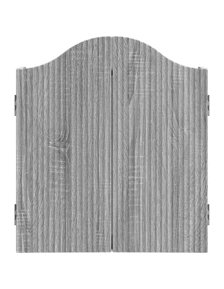 Armadio per Dartboard Sonoma grigio 56 x 12 x 63 cm