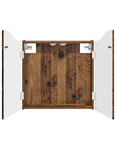 Armadio per Dartboard Legno antico 56 x 12 x 63 cm 2