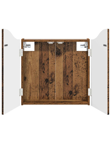 Armadio per Dartboard Legno antico 56 x 12 x 63 cm