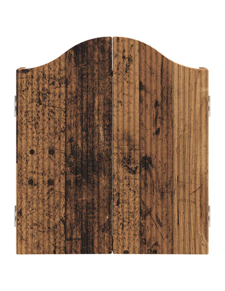 Armadio per Dartboard Legno antico 56 x 12 x 63 cm