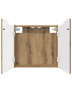 Armadio per Dartboard Rovere Artigianale 56 x 12 x 63 cm 2