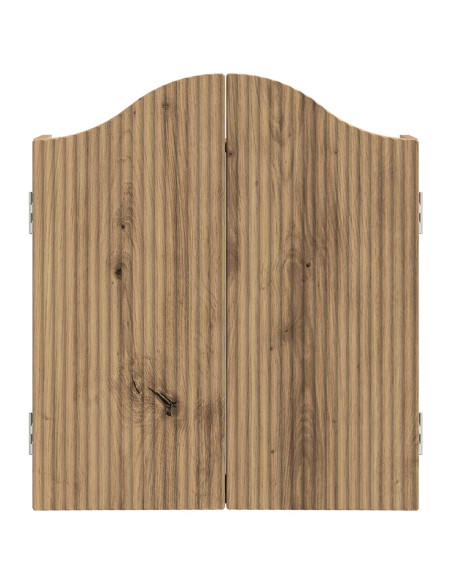 Armadio per Dartboard Rovere Artigianale 56 x 12 x 63 cm