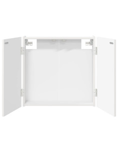 Armadio per Dartboard Bianco 56 x 12 x 53,5 cm 2