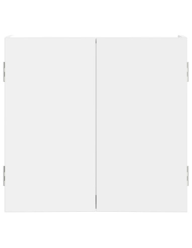 Armadio per Dartboard Bianco 56 x 12 x 53,5 cm