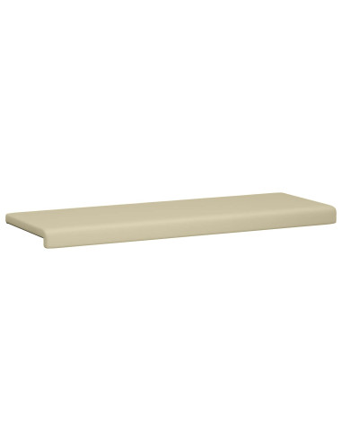 Cuscino per panchina Similpelle Crema Profondità 35 cm