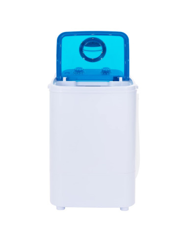 Mini lavatrice con vasca singola 4,6 kg Blu e Bianco