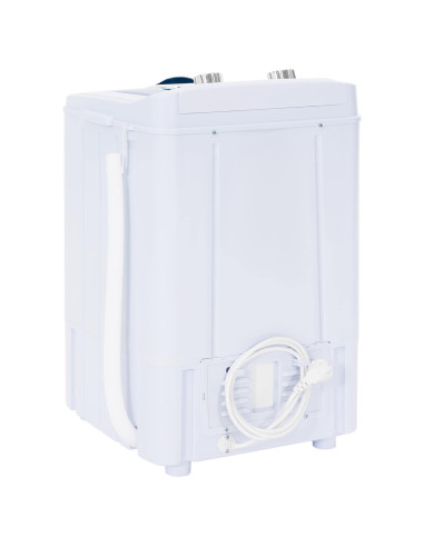 Mini lavatrice con vasca singola 4,6 kg Blu e Bianco