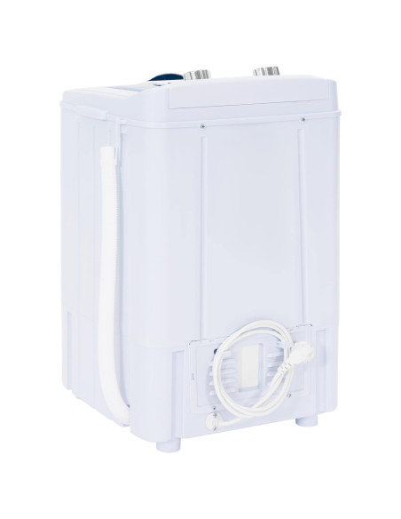 Mini lavatrice con vasca singola 4,6 kg Blu e Bianco
