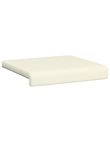 Cuscino per panchina 4 pz corduroy Crema Profondità 35 cm