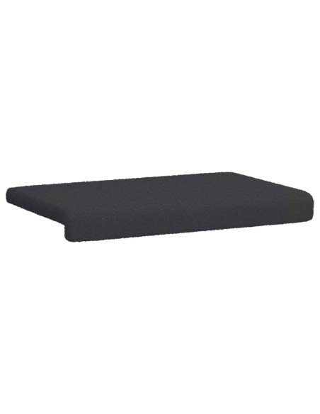Cuscino per panchina Tessuto Sherpa Grigio Scuro