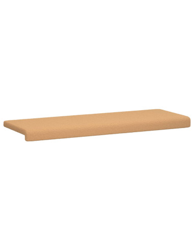 Cuscino per panchina Tessuto Sherpa Beige Profondità 35 cm
