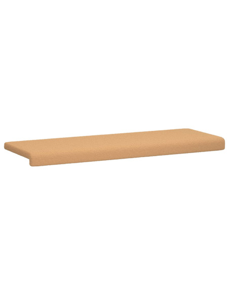 Cuscino per panchina Tessuto Sherpa Beige Profondità 35 cm