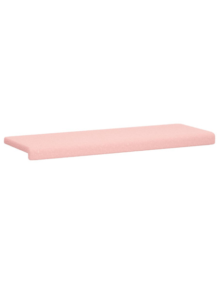 Cuscino per panchina Tessuto Sherpa Rosa Profondità 35 cm