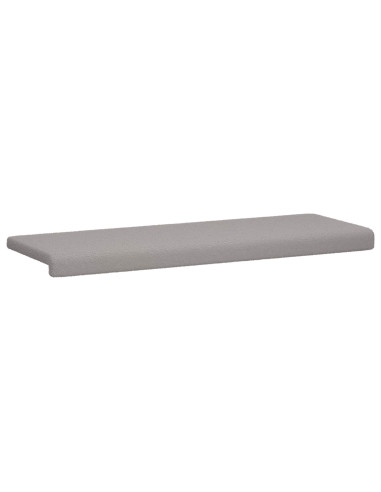 Cuscino per panchina Tessuto Sherpa Grigio Chiaro