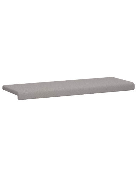 Cuscino per panchina Tessuto Sherpa Grigio Chiaro