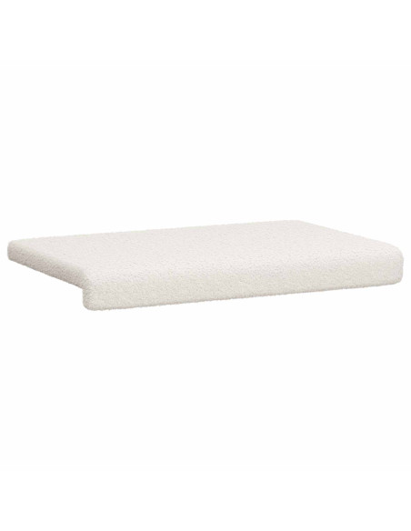 Cuscino per panchina Tessuto Sherpa Crema Profondità 35 cm