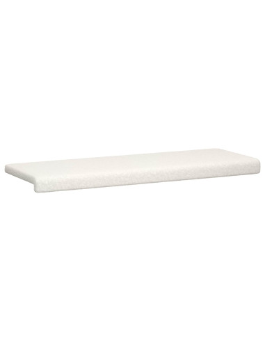 Cuscino per panchina Tessuto Sherpa Crema Profondità 35 cm