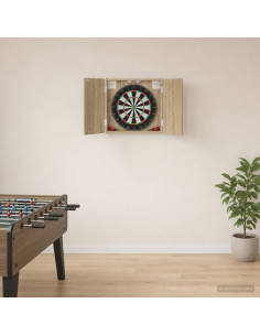 Armadio per Dartboard Rovere Sonoma 56 x 12 x 53,5 cm