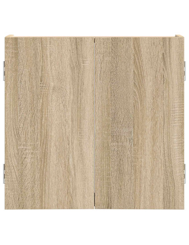Armadio per Dartboard Rovere Sonoma 56 x 12 x 53,5 cm