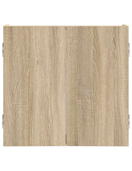 Armadio per Dartboard Rovere Sonoma 56 x 12 x 53,5 cm