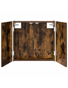 Armadio per Dartboard Rovere Fumo 56 x 12 x 53,5 cm 2