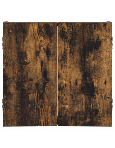 Armadio per Dartboard Rovere Fumo 56 x 12 x 53,5 cm